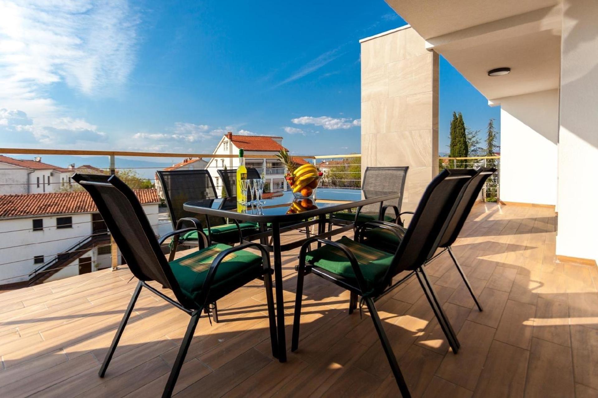 Fuer 6 Personen Ca 90 Qm In Milcetici, Kvarner Bucht Krk Apartment